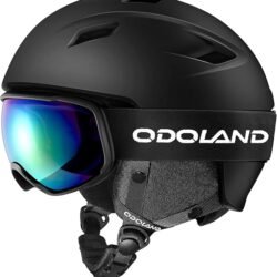 Casco de ski con ventilación